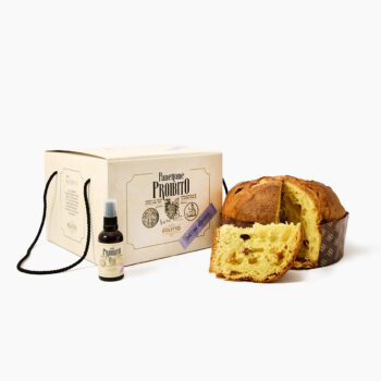 Panettone Proibito - il panettone artigianale dalla unione tra MADRE di Mattia Premoli e Amaro Proibito di Foletto Heritage